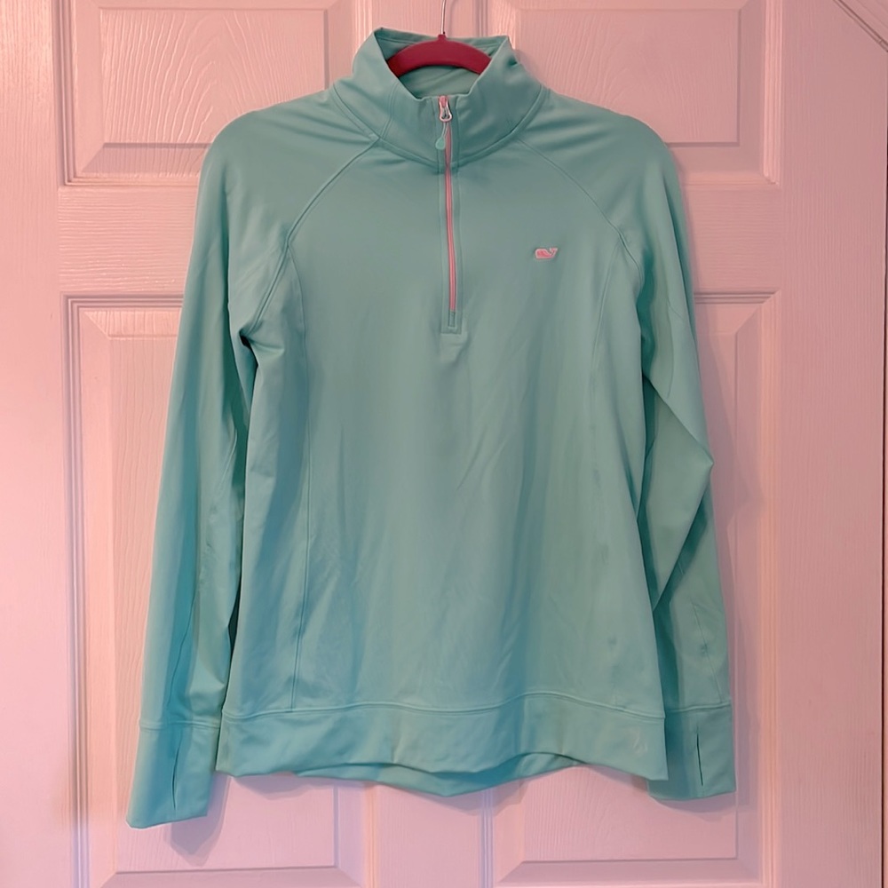 Vineyard Vines Athletic green pullover
